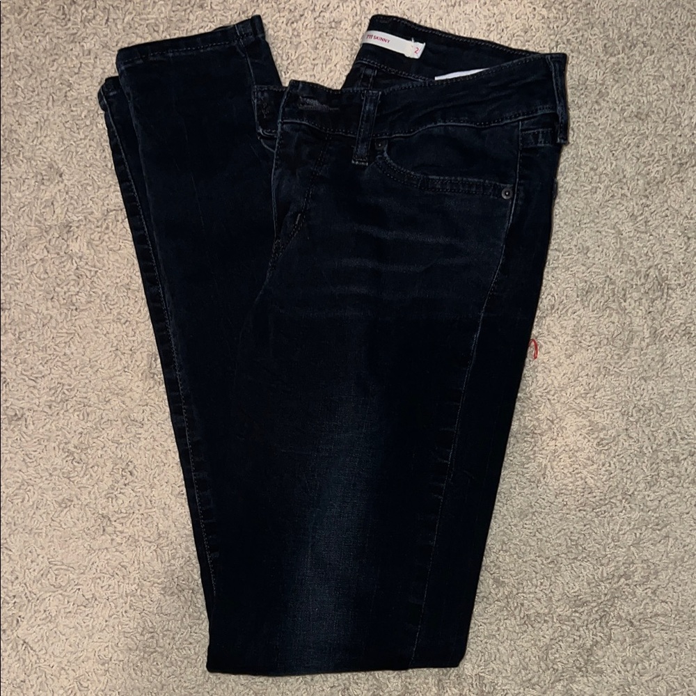 Levi's Women's Skinny Jeans - Dark Blue